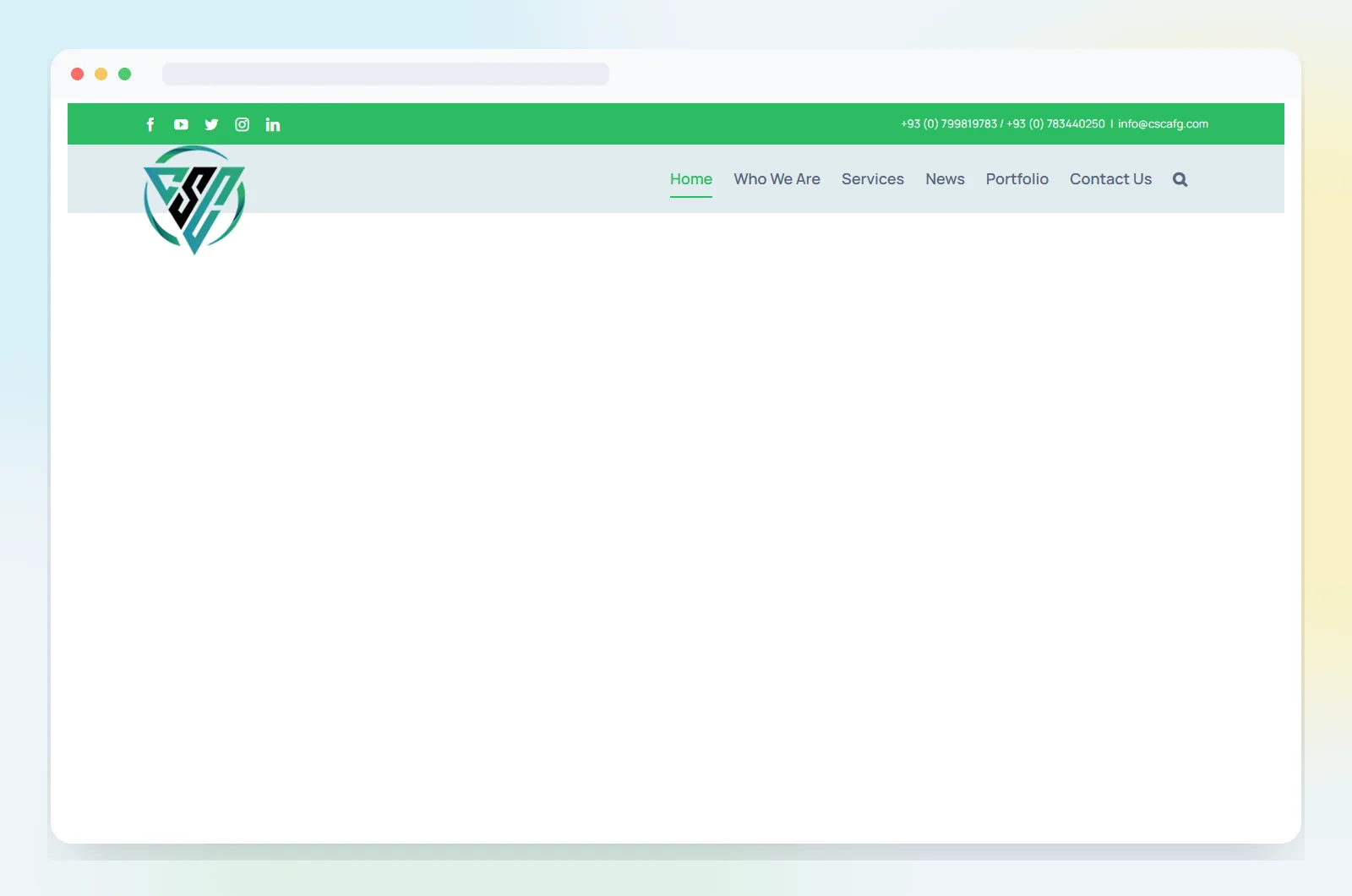Change Success Consultancy Services Website